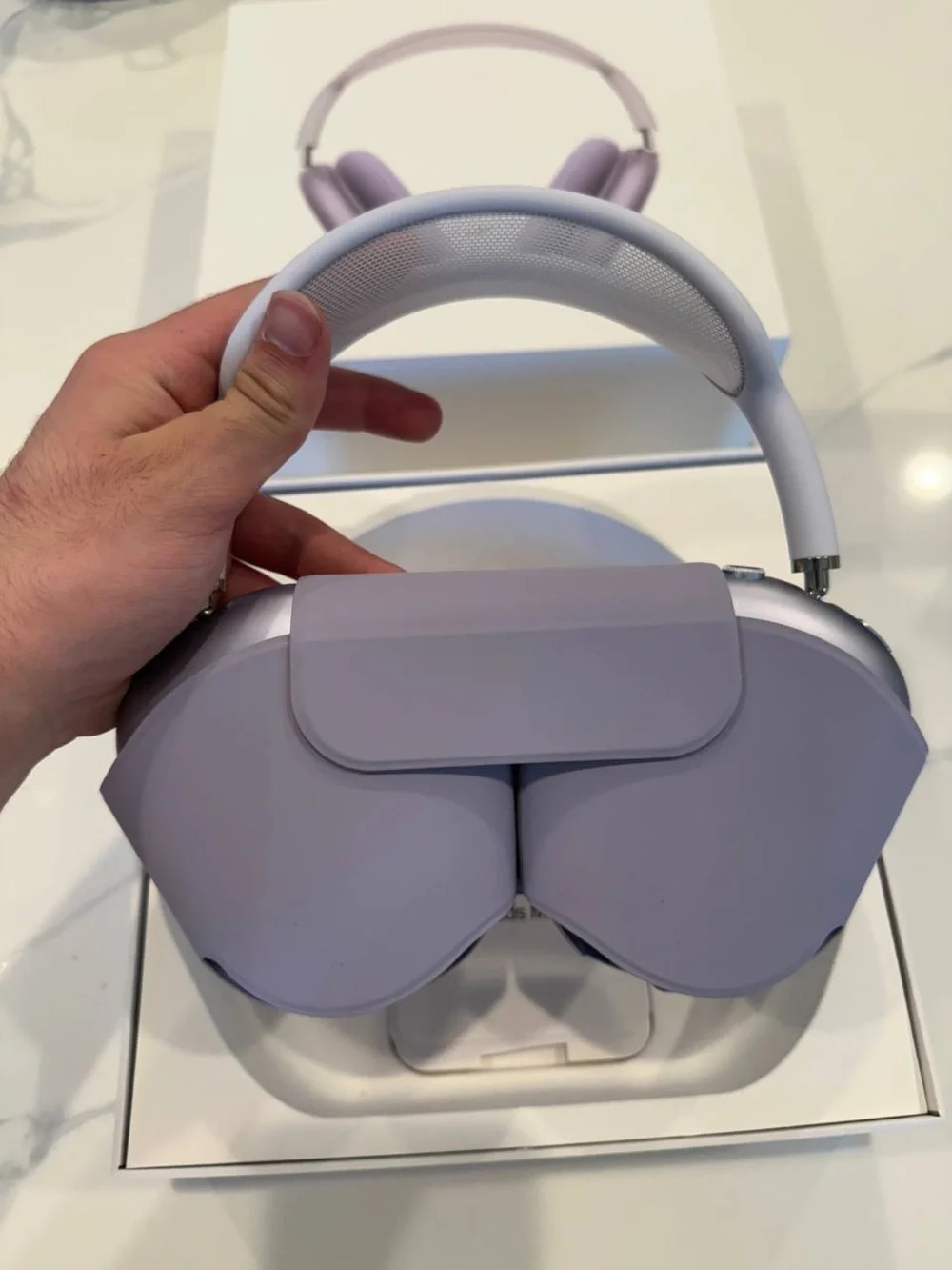Apple Over-Ear Headphones in Lavender Purple